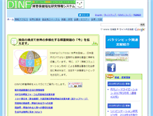 Tablet Screenshot of dinf.ne.jp